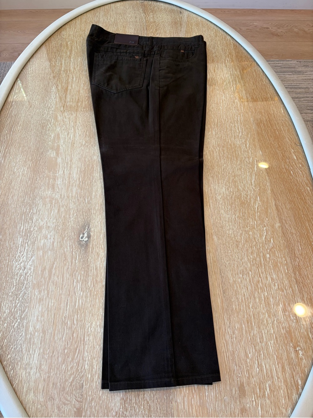 Men's Dark Brown Jeans